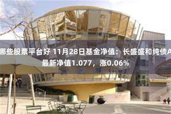 哪些股票平台好 11月28日基金净值：长盛盛和纯债A最新净值1.077，涨0.06%